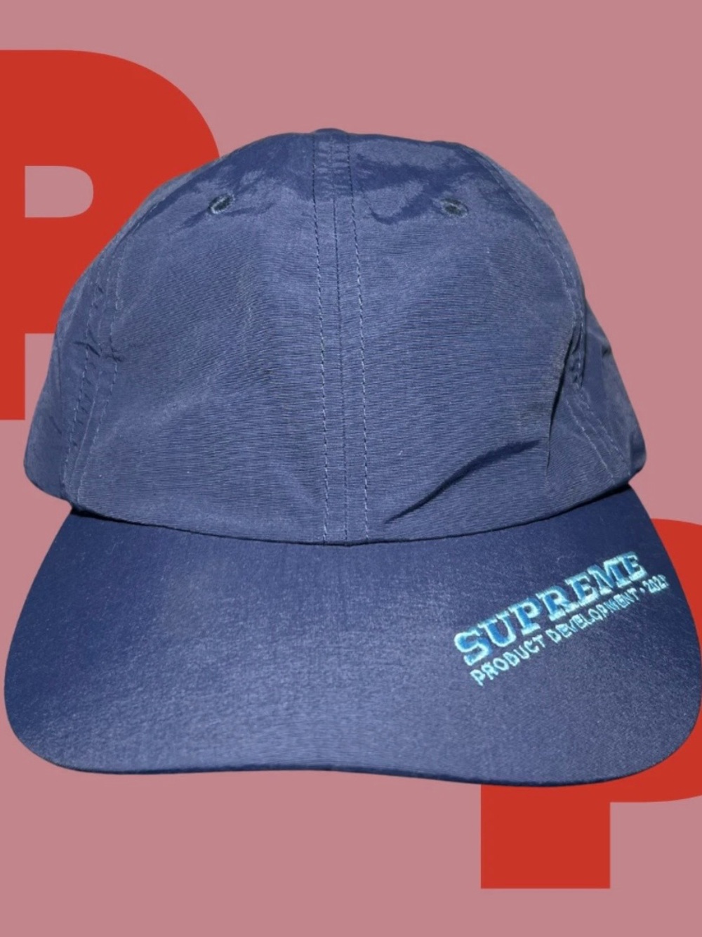 Supreme Visor Logo 6-Panel